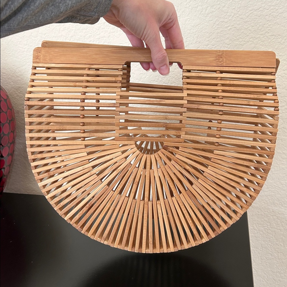 Cult Gaia Gaias Bamboo Ark Small Top Handle Bag - Picture 12 of 17